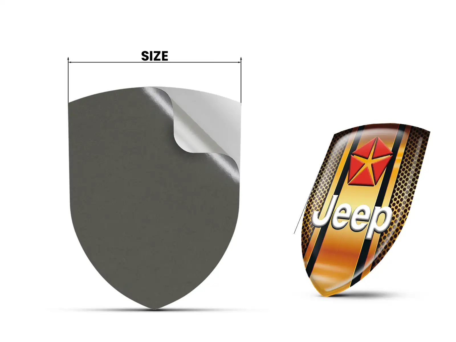 Jeep Pegatinas Auto Carreras Profesional Personalizables